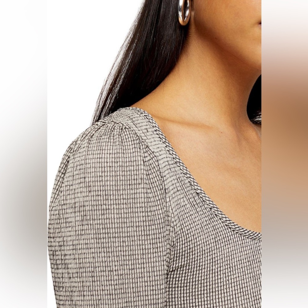 Topshop Square Neck Crop Top - Picture 6 of 6